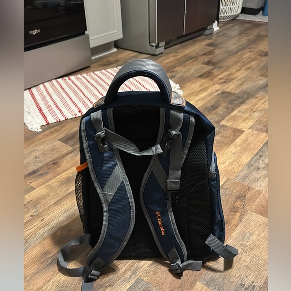 Columbia Navy Summit Rush Backpack Diaper Bag - Picture 2 of 8